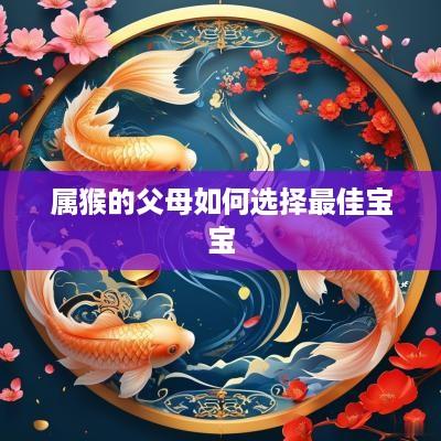属猴的父母如何选择最佳宝宝