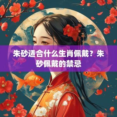 朱砂适合什么生肖佩戴？朱砂佩戴的禁忌