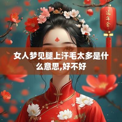 女人梦见腿上汗毛太多是什么意思,好不好