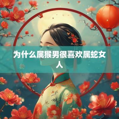 为什么属猴男很喜欢属蛇女人