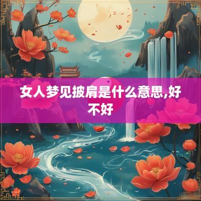 女人梦见披肩是什么意思,好不好