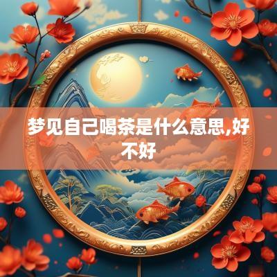 梦见自己喝茶是什么意思,好不好