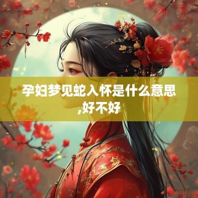孕妇梦见蛇入怀是什么意思,好不好