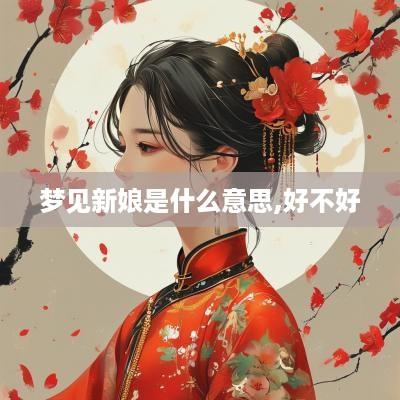 梦见新娘是什么意思,好不好