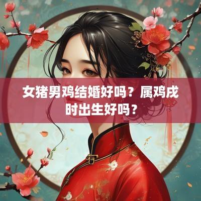 女猪男鸡结婚好吗？属鸡戌时出生好吗？