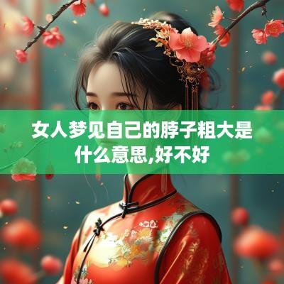 女人梦见自己的脖子粗大是什么意思,好不好