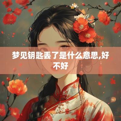 梦见钥匙丢了是什么意思,好不好