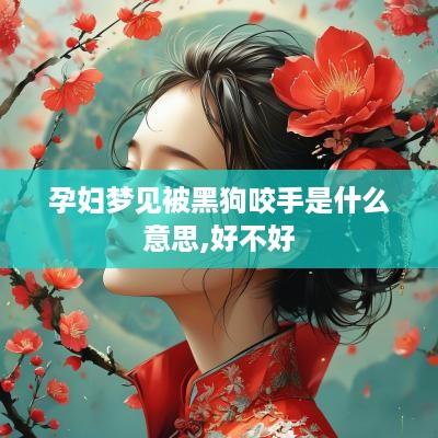 孕妇梦见被黑狗咬手是什么意思,好不好