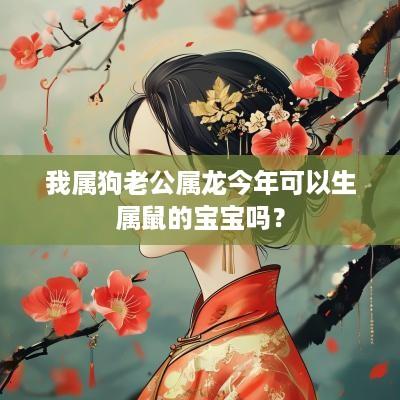 我属狗老公属龙今年可以生属鼠的宝宝吗？