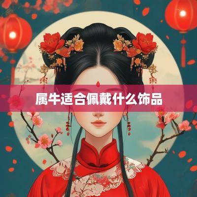 属牛适合佩戴什么饰品