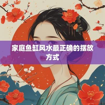 家庭鱼缸风水最正确的摆放方式