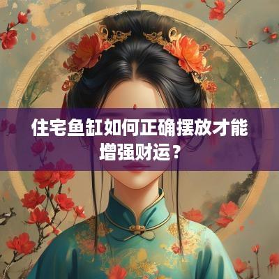 住宅鱼缸如何正确摆放才能增强财运？