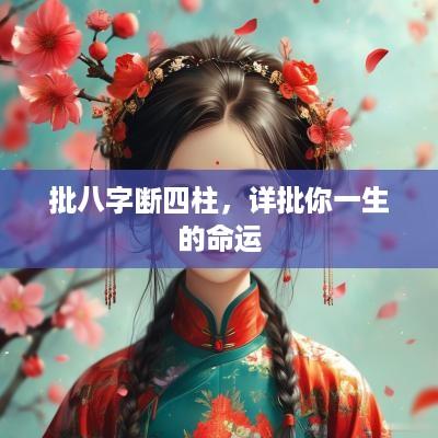 批八字断四柱，详批你一生的命运