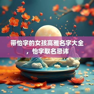带怡字的女孩高雅名字大全，怡字取名忌讳
