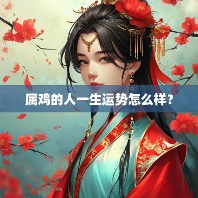 属鸡的人一生运势怎么样？