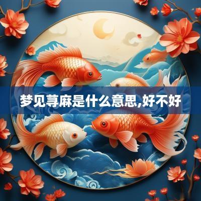 梦见荨麻是什么意思,好不好
