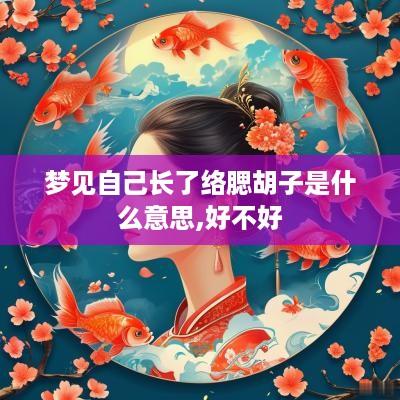 梦见自己长了络腮胡子是什么意思,好不好