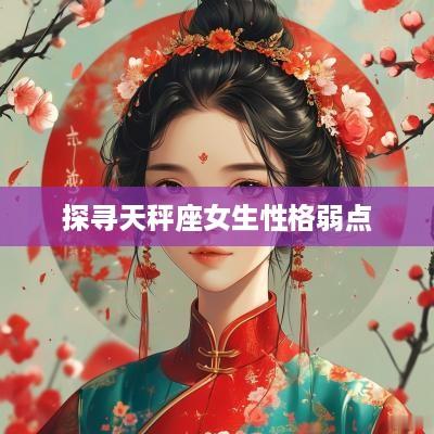 探寻天秤座女生性格弱点