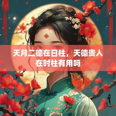 天月二德在日柱，天德贵人在时柱有用吗