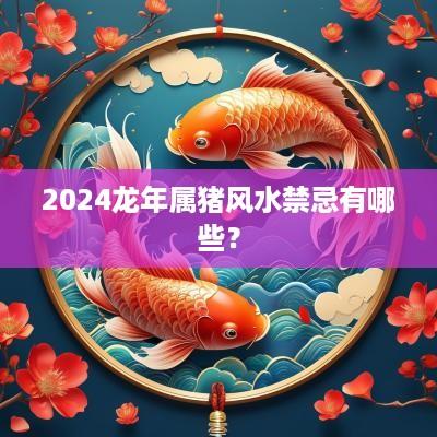 2025蛇年属猪风水禁忌有哪些？