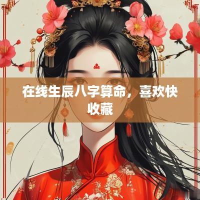 在线生辰八字算命，喜欢快收藏