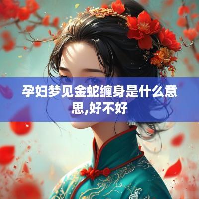 孕妇梦见金蛇缠身是什么意思,好不好