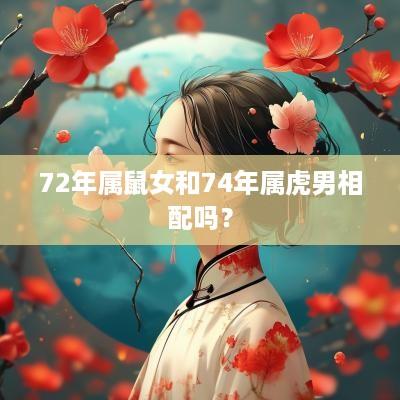 72年属鼠女和74年属虎男相配吗？