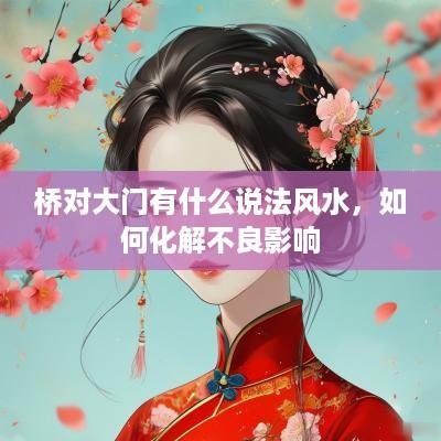 桥对大门有什么说法风水，如何化解不良影响