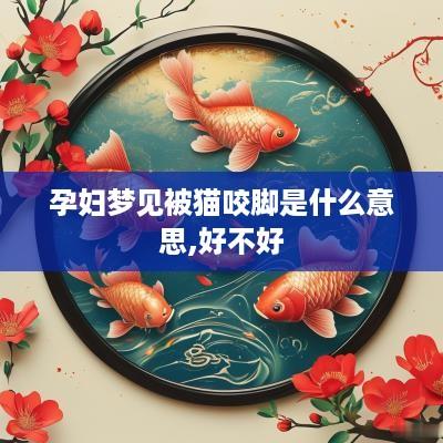 孕妇梦见被猫咬脚是什么意思,好不好