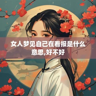 女人梦见自己在看报是什么意思,好不好