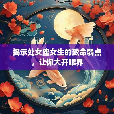 揭示处女座女生的致命弱点，让你大开眼界