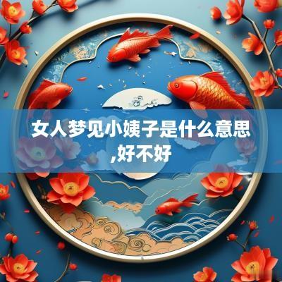 女人梦见小姨子是什么意思,好不好