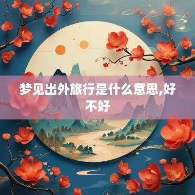 梦见出外旅行是什么意思,好不好