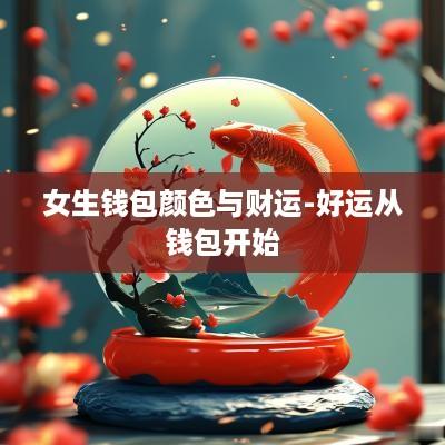 女生钱包颜色与财运-好运从钱包开始