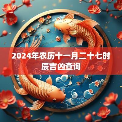 2025年农历十一月二十七时辰吉凶查询