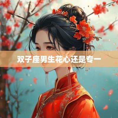 双子座男生花心还是专一
