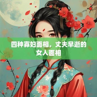 四种寡妇面相，丈夫早逝的女人面相