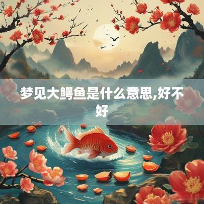 梦见大鳄鱼是什么意思,好不好