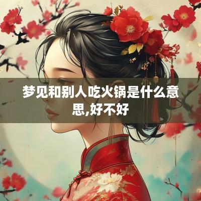 梦见和别人吃火锅是什么意思,好不好