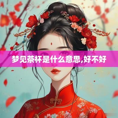 梦见茶杯是什么意思,好不好