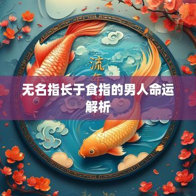 无名指长于食指的男人命运解析