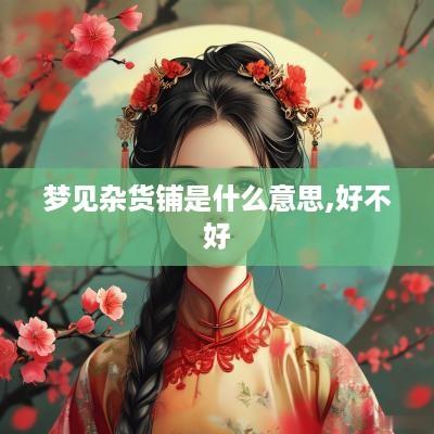 梦见杂货铺是什么意思,好不好