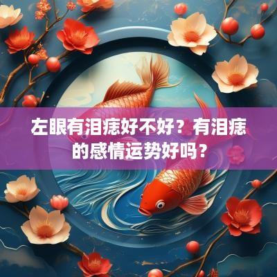 左眼有泪痣好不好？有泪痣的感情运势好吗？