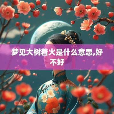 梦见大树着火是什么意思,好不好