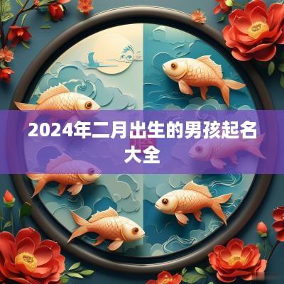 2025年二月出生的男孩起名大全