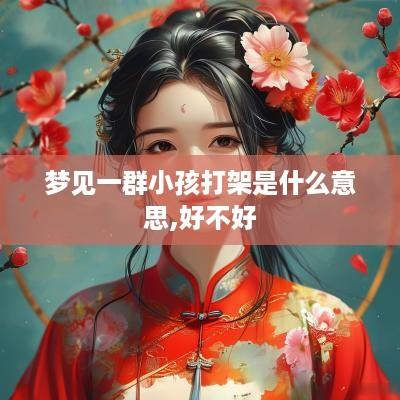 梦见一群小孩打架是什么意思,好不好