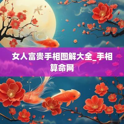 女人富贵手相图解大全_手相算命网