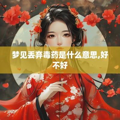 梦见丢弃毒药是什么意思,好不好