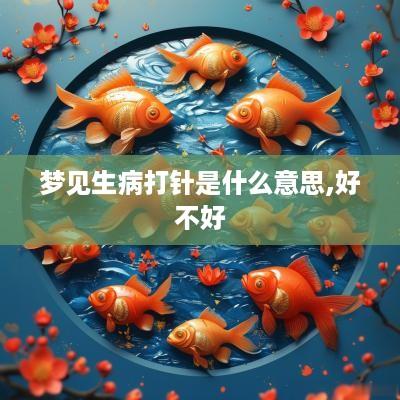 梦见生病打针是什么意思,好不好