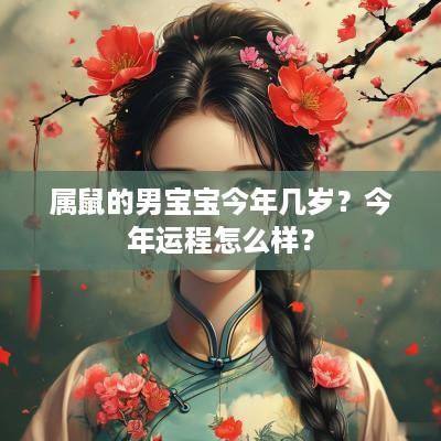 属鼠的男宝宝今年几岁？今年运程怎么样？